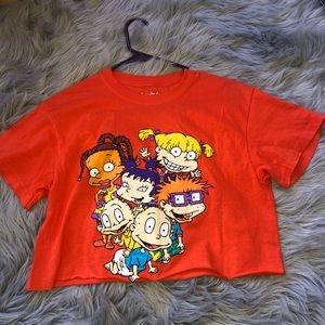 Rugrats crop t shirt